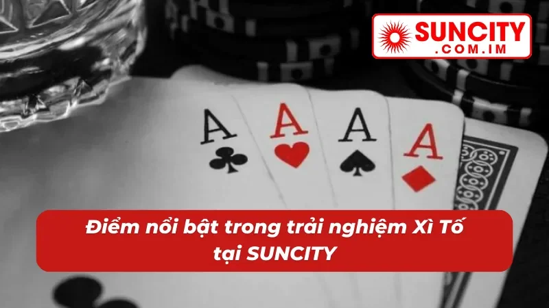 Xì Tố – Game Bài Đổi Thưởng Với Sức Hút Khó Cưỡng Tại SUNCITY 3 Điểm nhấn trong trải nghiệm Xì Tố tại nhà cái